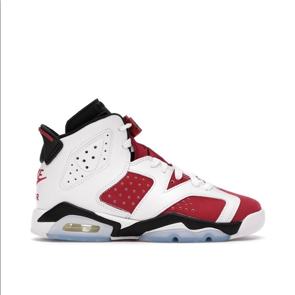 Jordan 6 Carmine Women’s Size 7 Kids Size 5.5Y - Picture 1 of 9